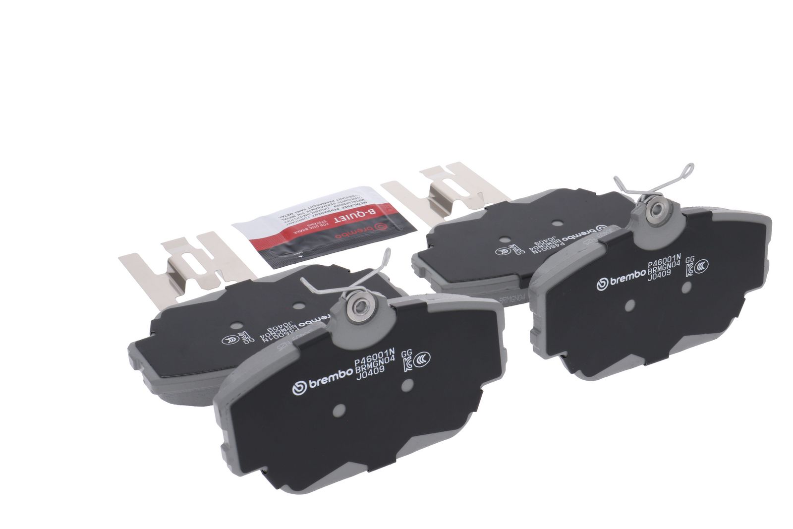 PRIME Ceramic Front Disc Brake Pad Set - P46001N_12