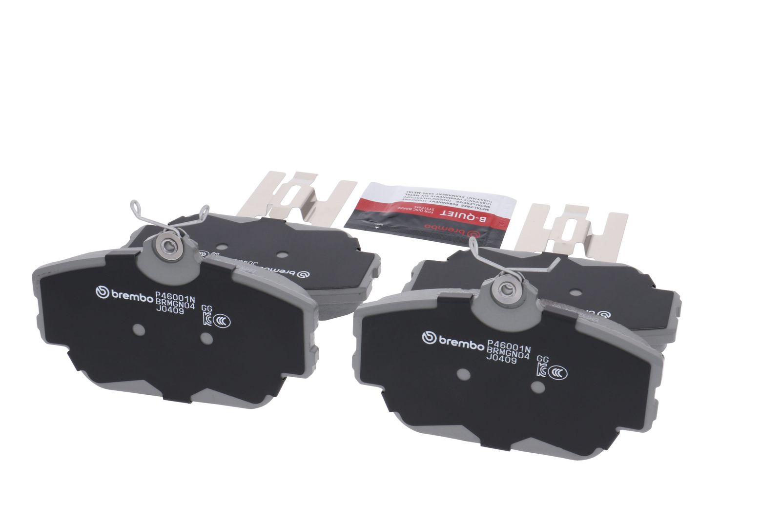 PRIME Ceramic Front Disc Brake Pad Set - P46001N_15
