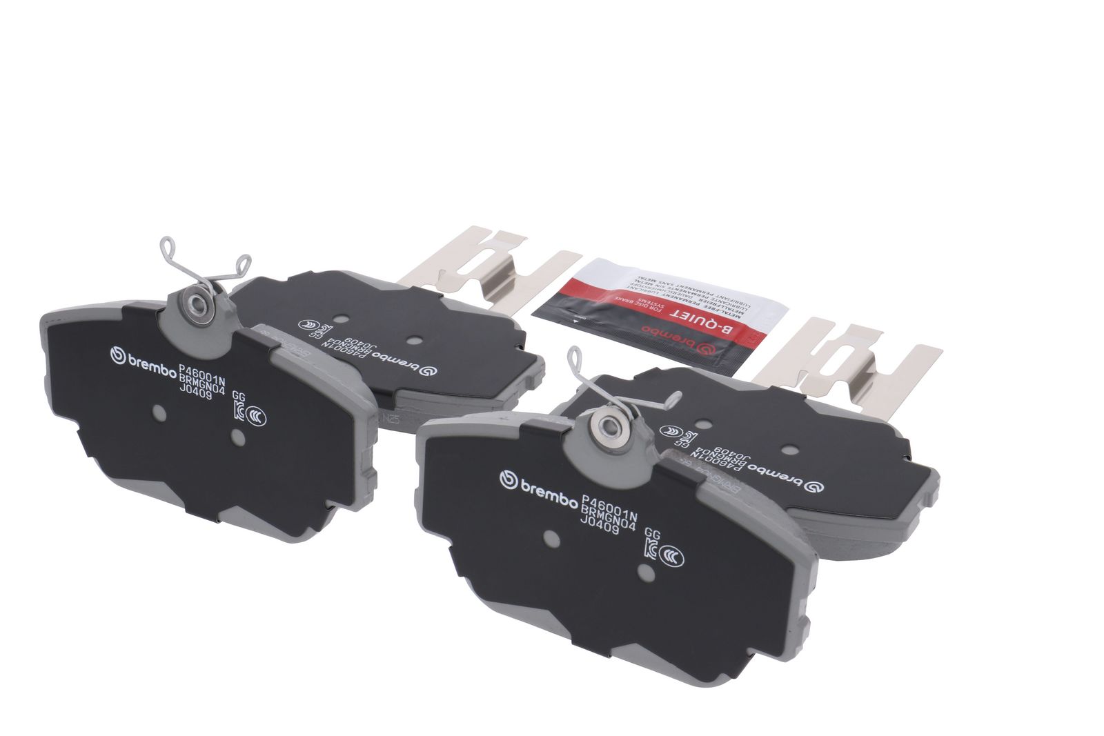 PRIME Ceramic Front Disc Brake Pad Set - P46001N_16