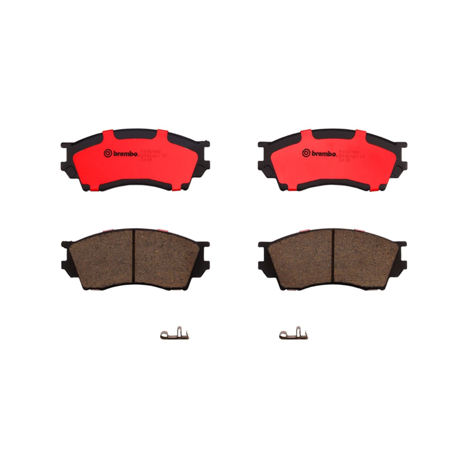 PRIME Ceramic Front Disc Brake Pad Set - P49019N_02