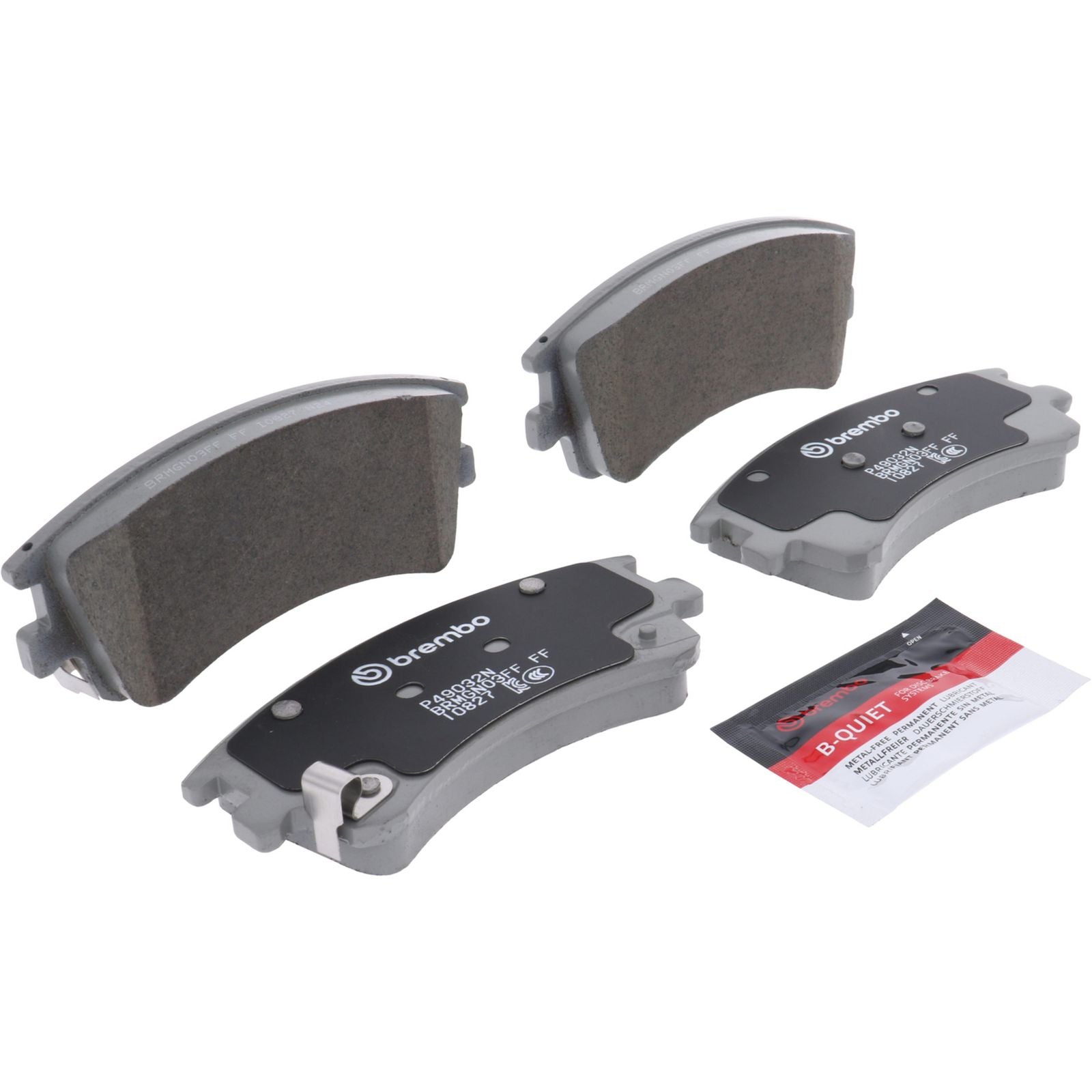 PRIME Ceramic Front Disc Brake Pad Set - P49032N_02