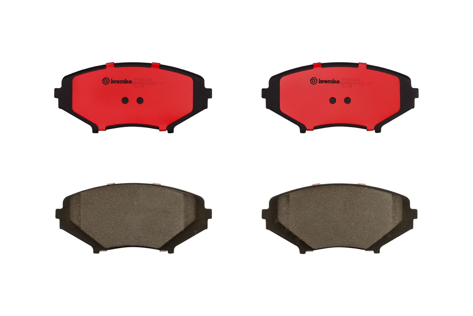 PRIME Ceramic Front Disc Brake Pad Set - P49034N_01