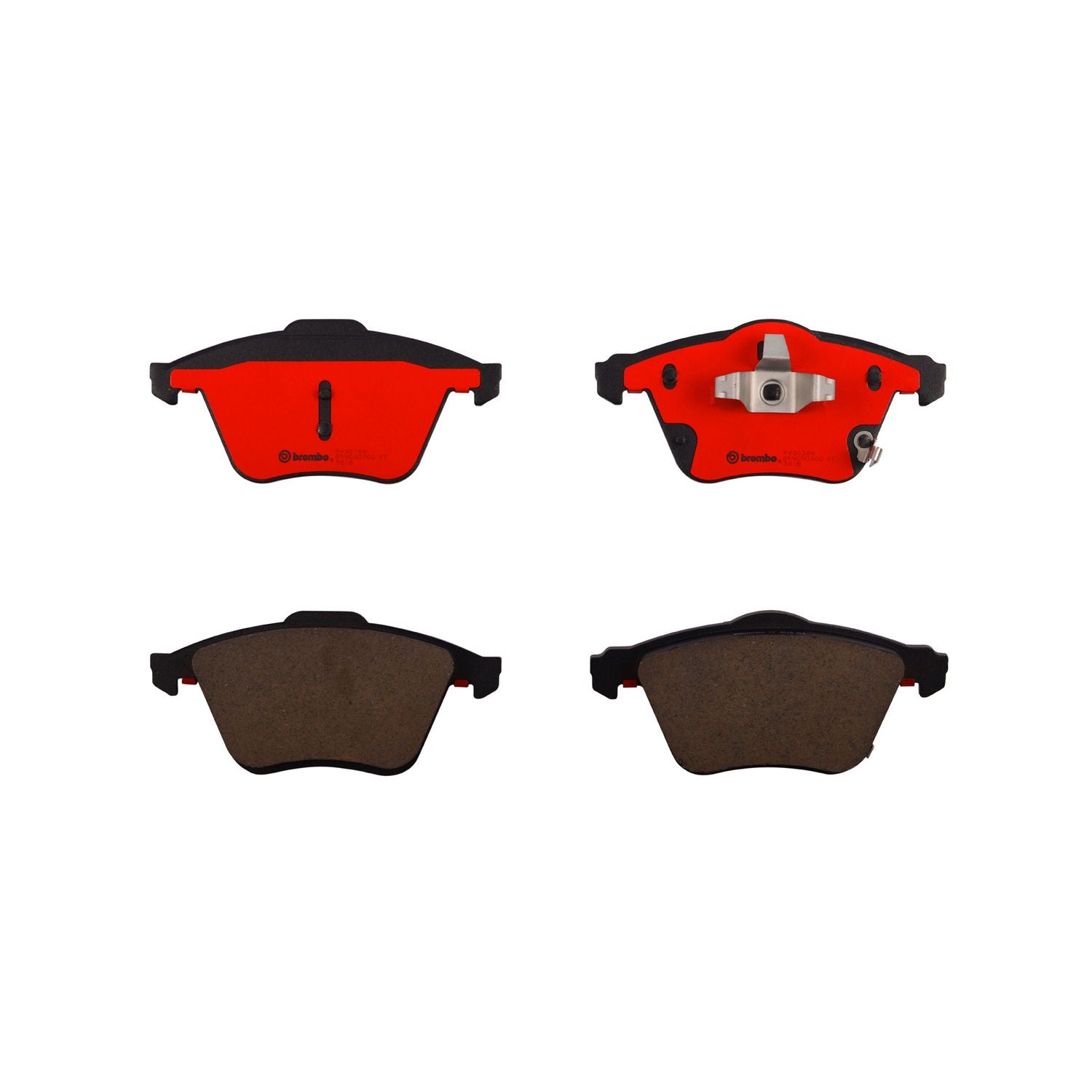 PRIME Ceramic Front Disc Brake Pad Set - P49038N_01