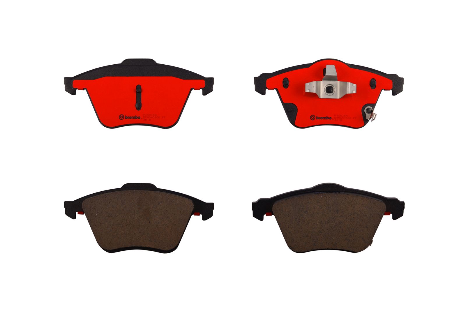 PRIME Ceramic Front Disc Brake Pad Set - P49038N_01