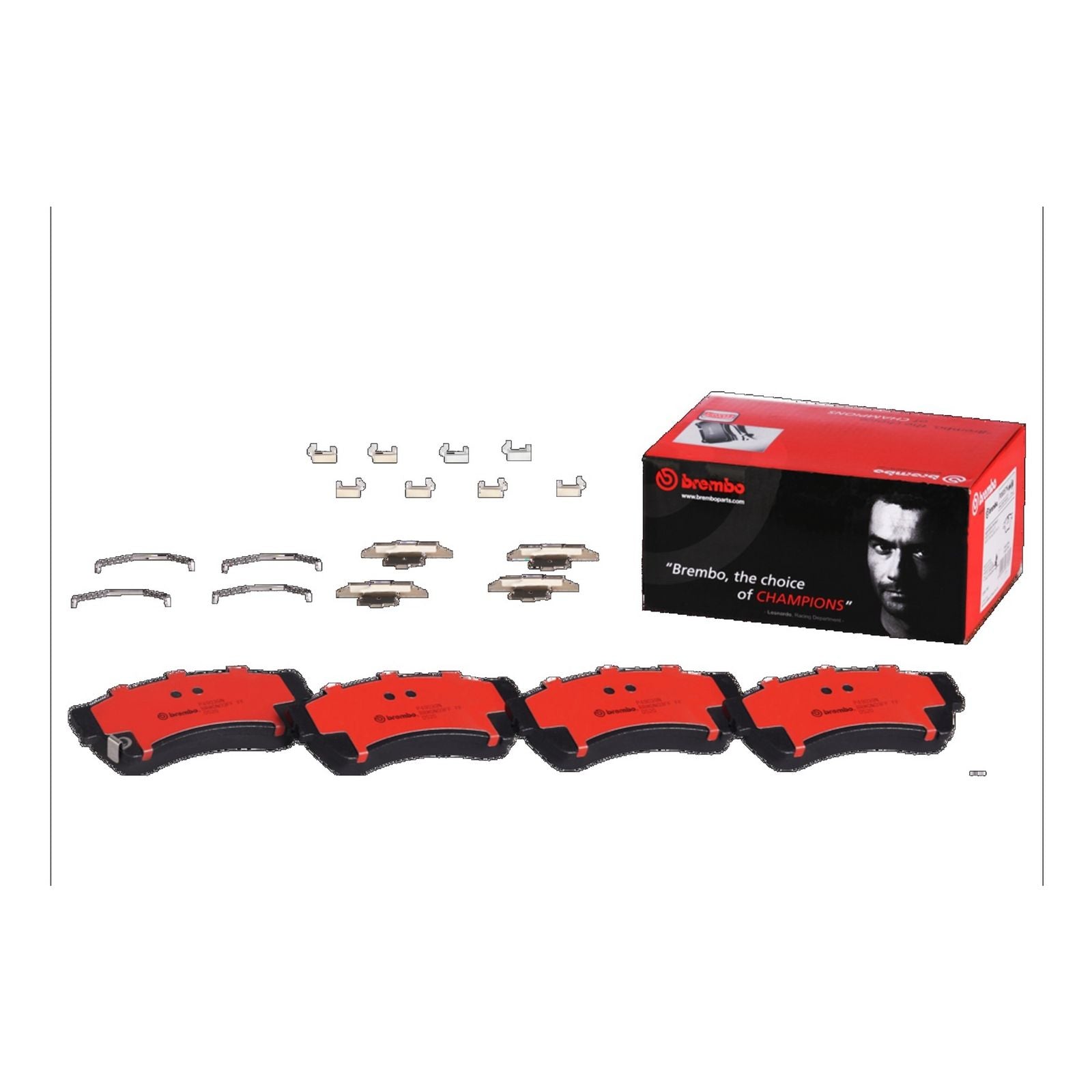 PRIME Ceramic Front Disc Brake Pad Set - P49039N_02