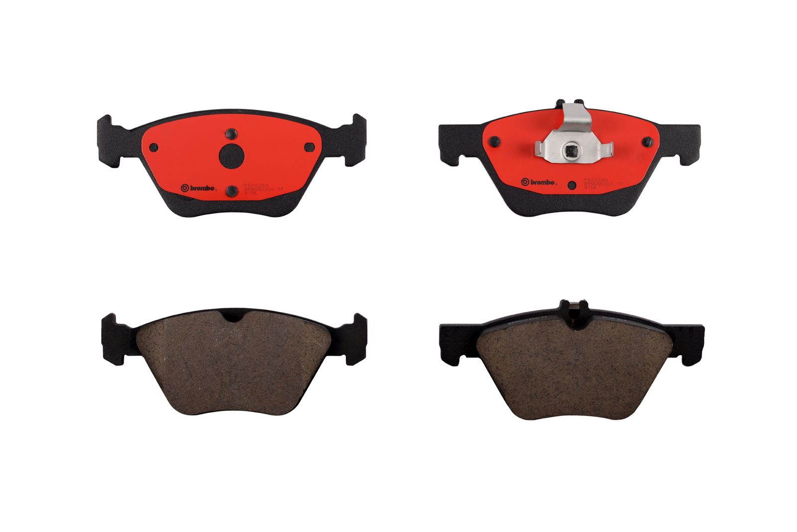 PRIME Ceramic Front Disc Brake Pad Set - P50026N_01