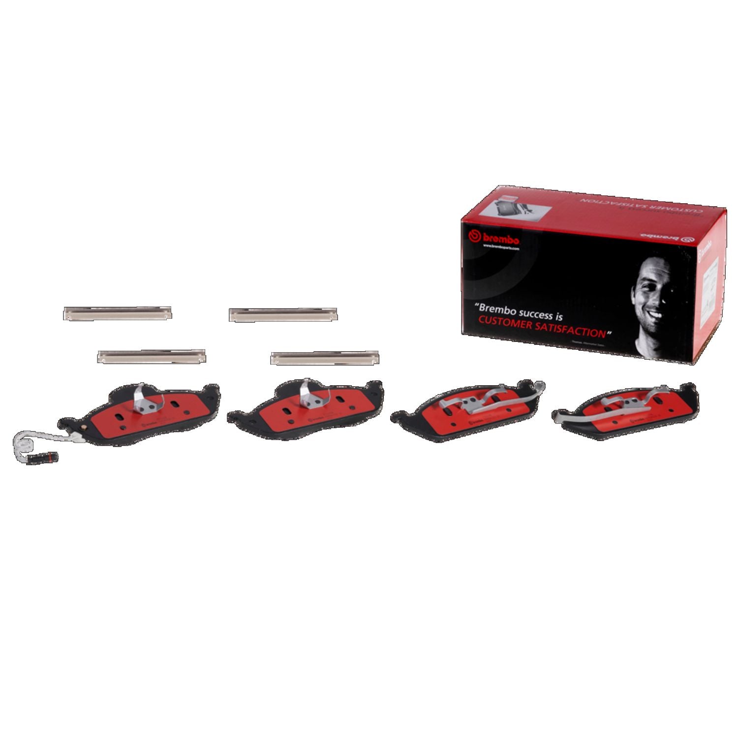 PRIME Ceramic Front Disc Brake Pad Set - P50039N_02