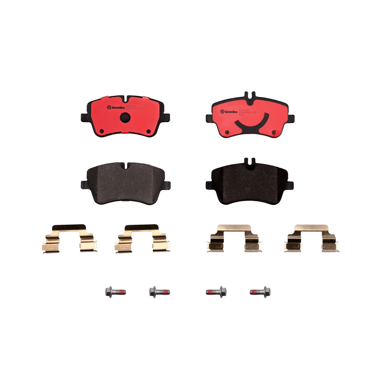 PRIME Ceramic Front Disc Brake Pad Set - P50045N_01