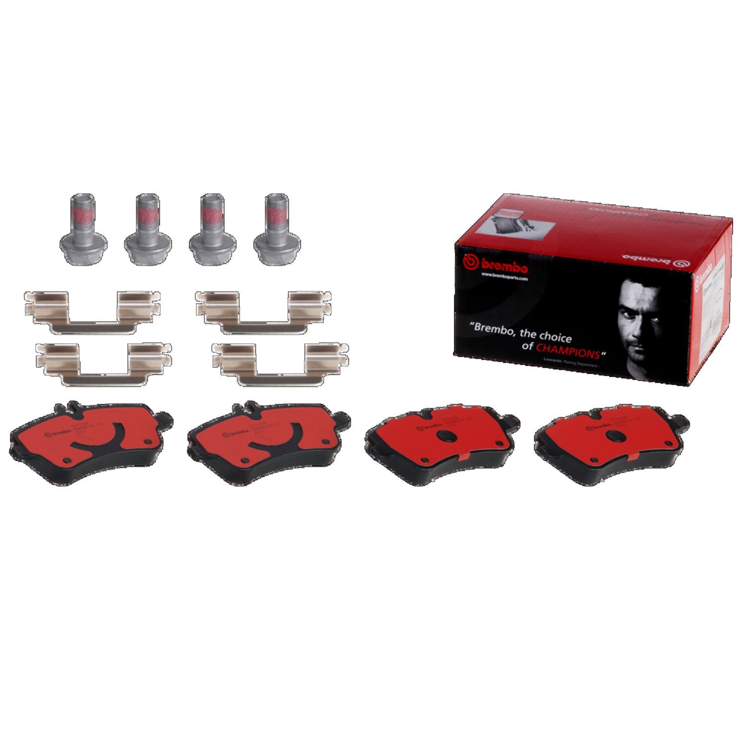 PRIME Ceramic Front Disc Brake Pad Set - P50045N_02