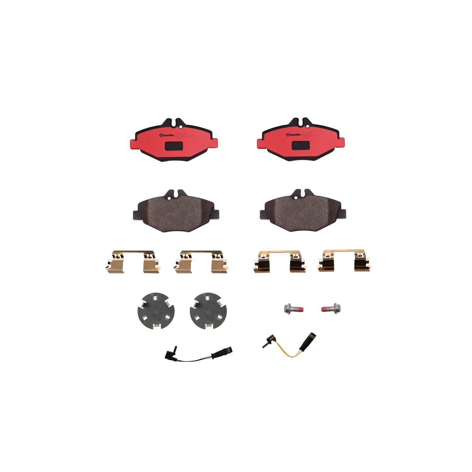 PRIME Ceramic Front Disc Brake Pad Set - P50049N_01