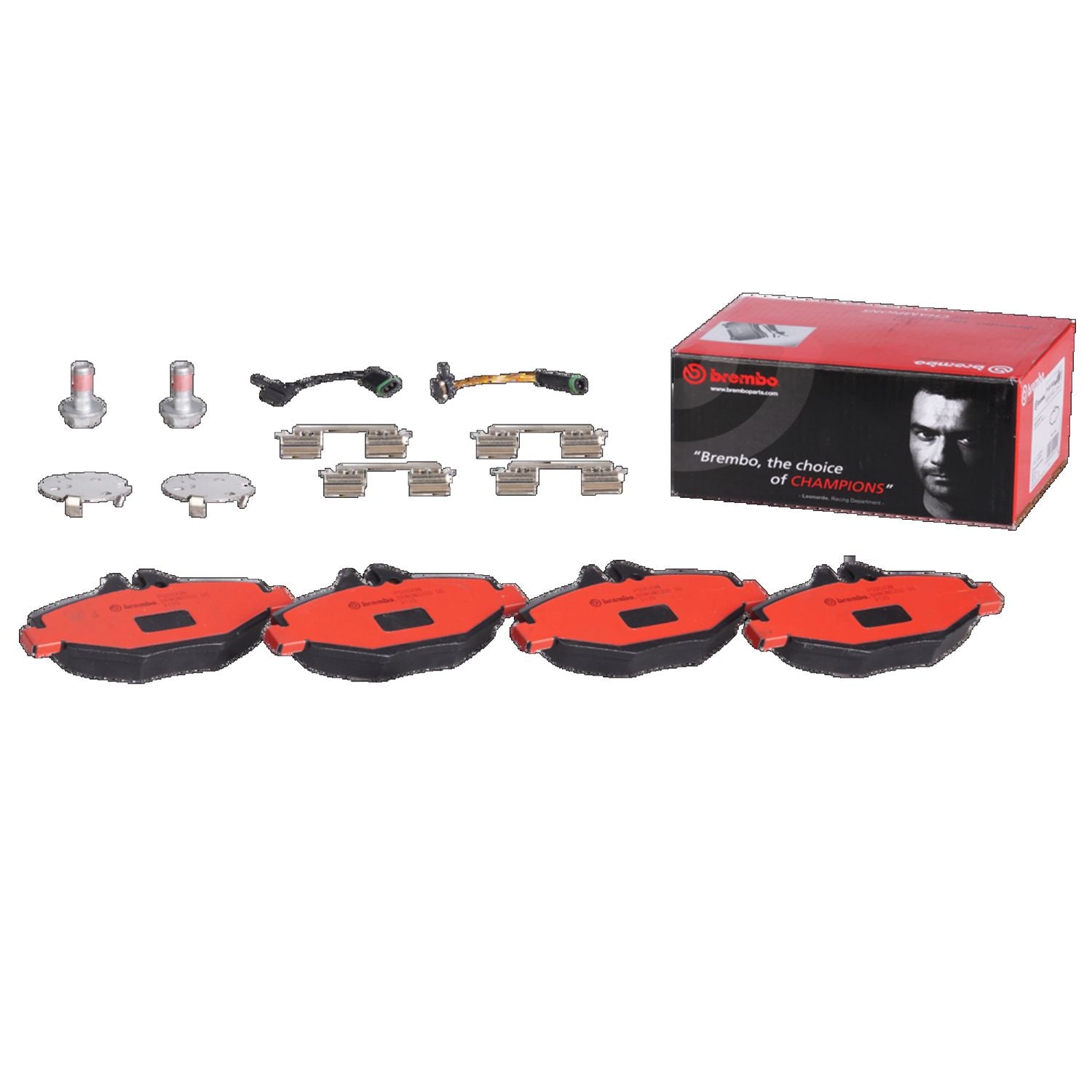 PRIME Ceramic Front Disc Brake Pad Set - P50049N_02