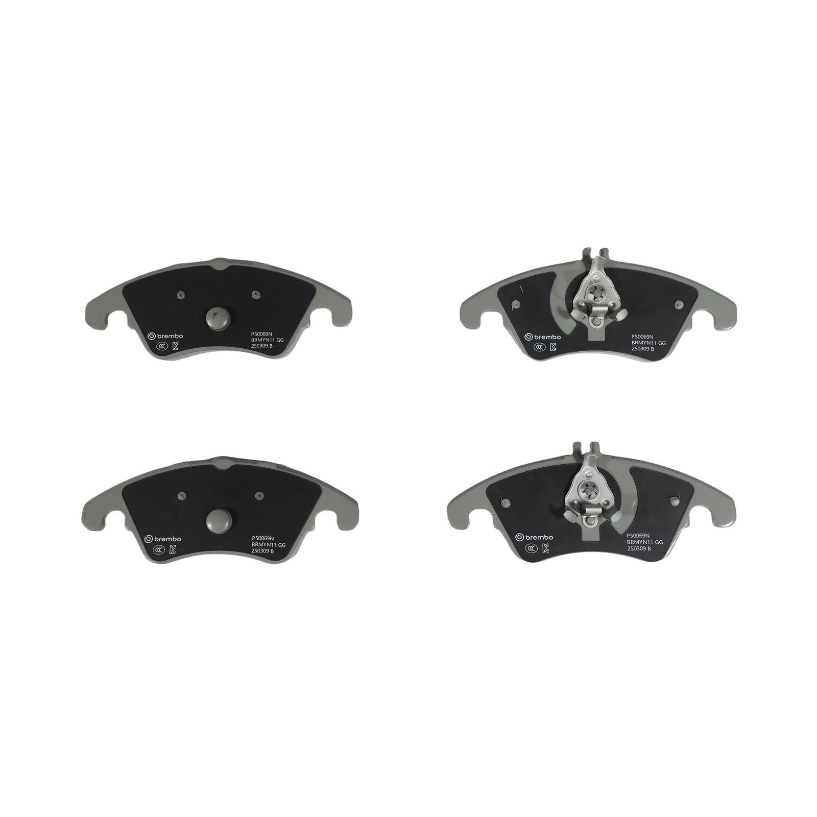 PRIME Ceramic Front Disc Brake Pad Set - P50069N_05