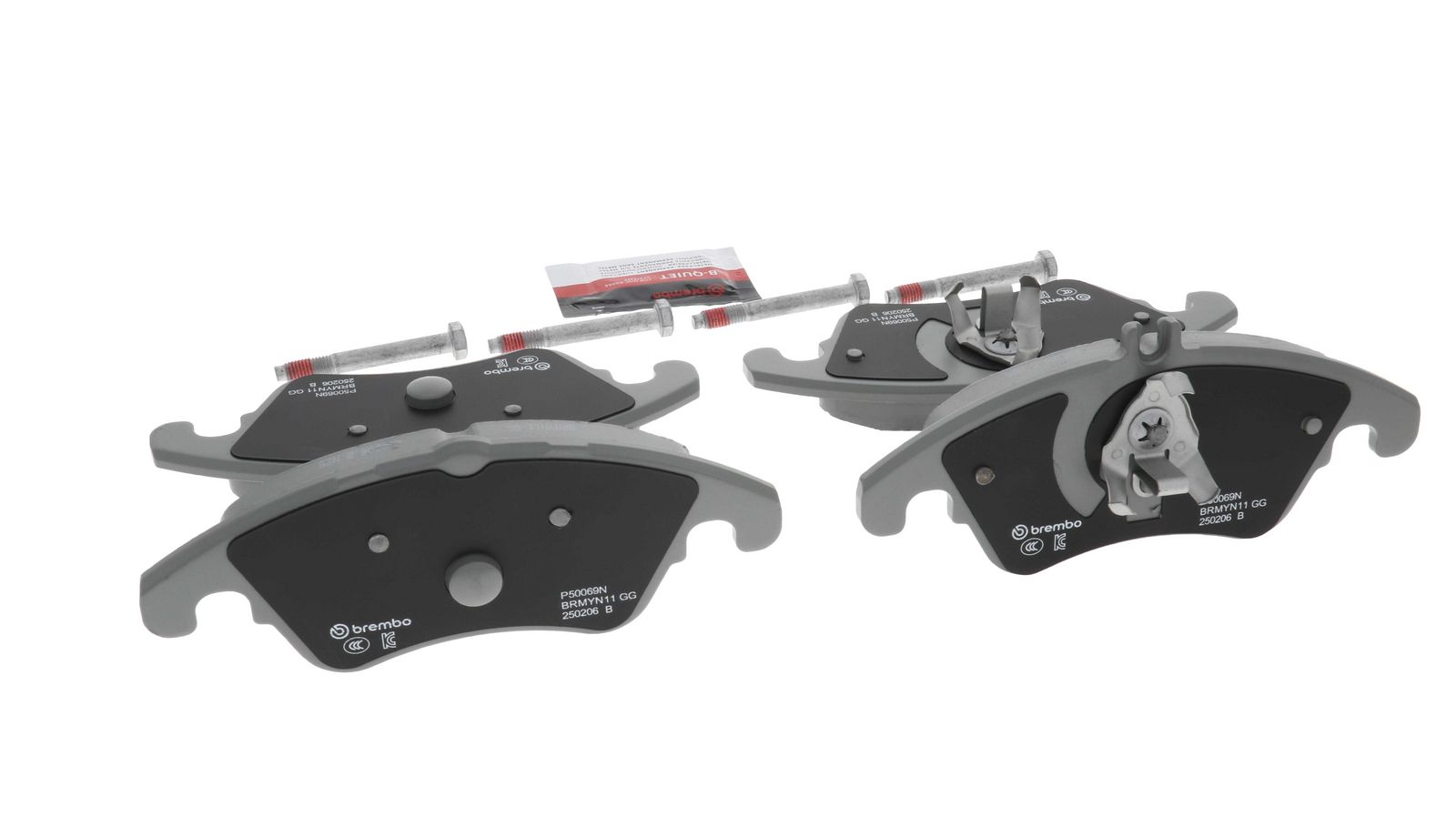 PRIME Ceramic Front Disc Brake Pad Set - P50069N_19