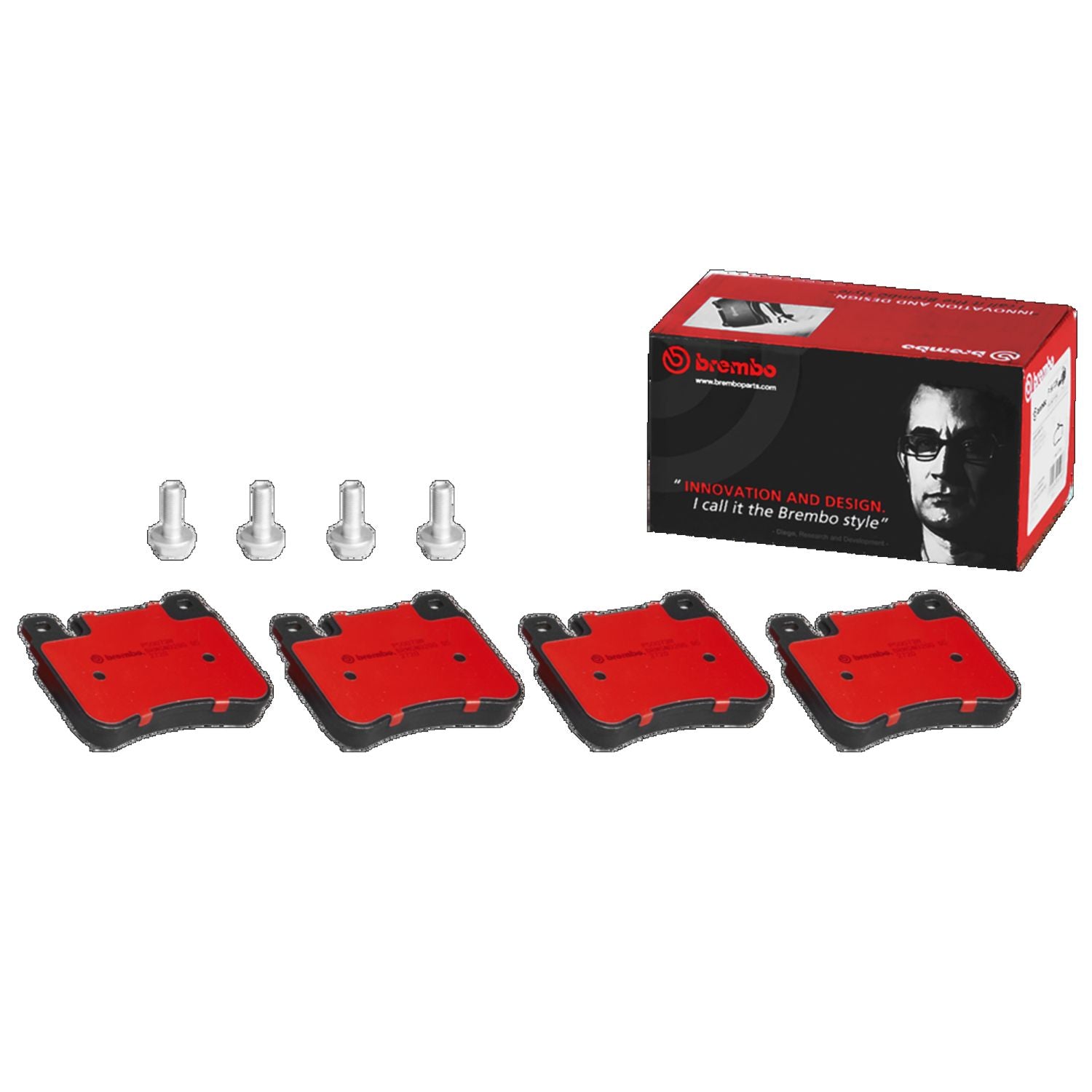 PRIME Ceramic Front Disc Brake Pad Set - P50073N_02