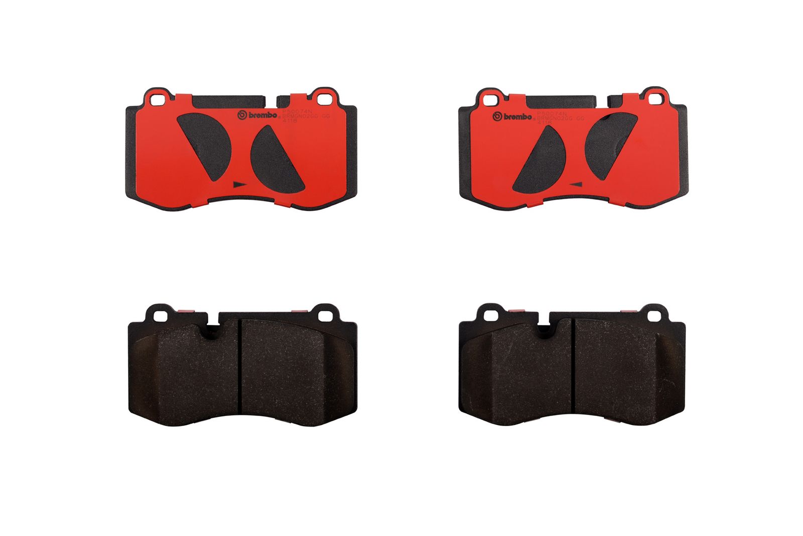 PRIME Ceramic Front Disc Brake Pad Set - P50074N_01