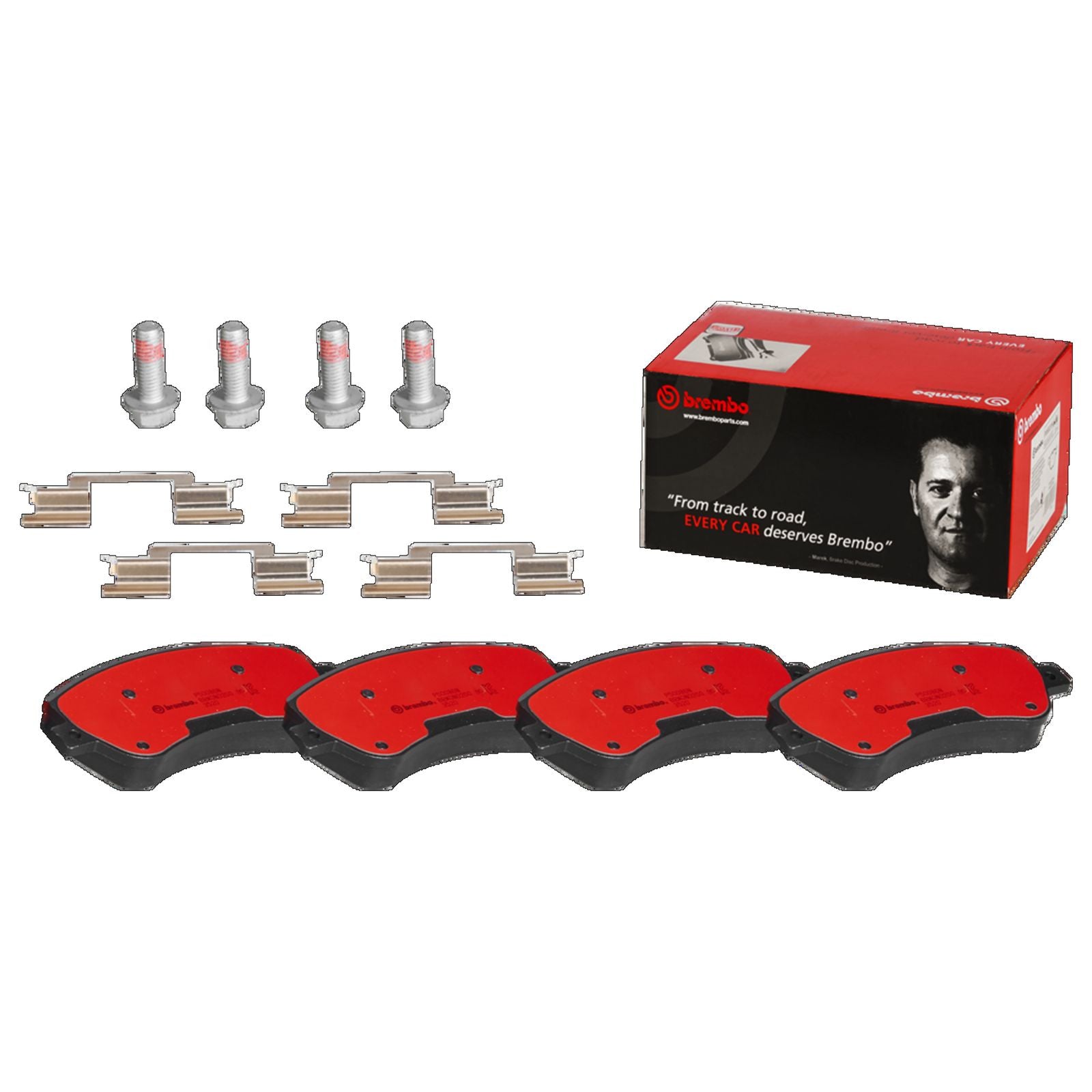 PRIME Ceramic Front Disc Brake Pad Set - P50086N_05