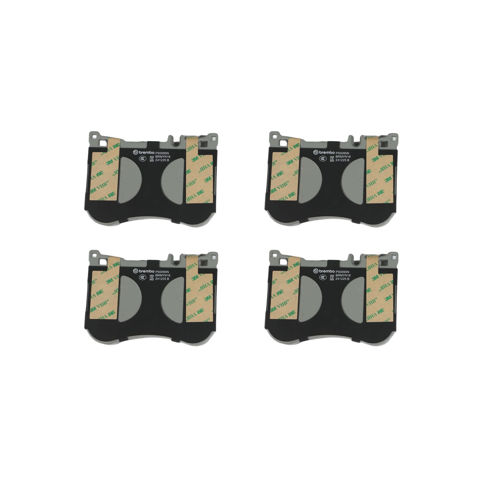 PRIME Ceramic Front Disc Brake Pad Set - P50095N_05