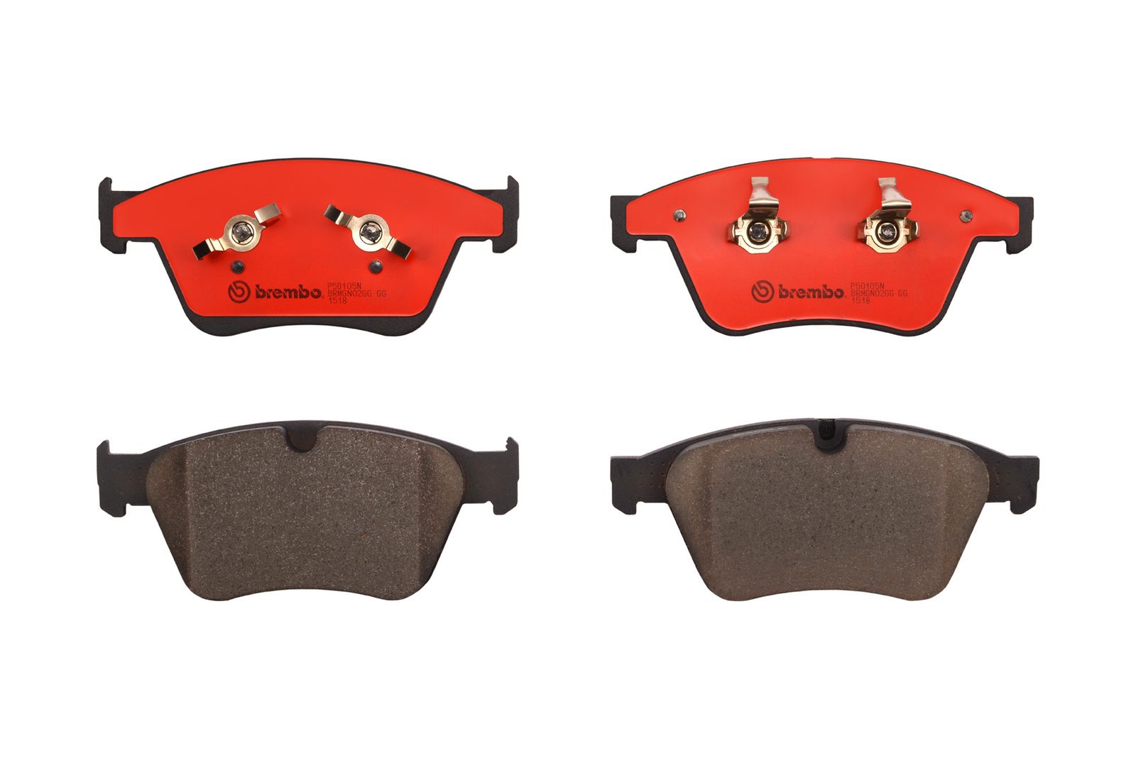 PRIME Ceramic Front Disc Brake Pad Set - P50105N_01
