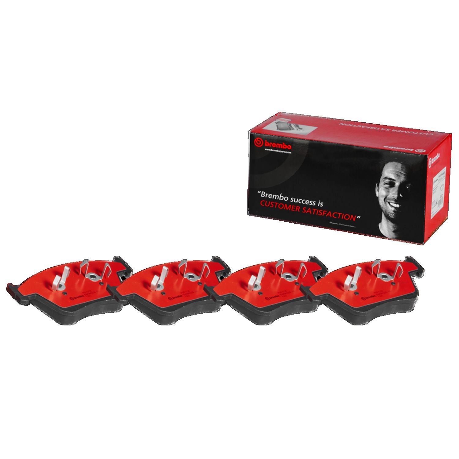 PRIME Ceramic Front Disc Brake Pad Set - P50105N_02