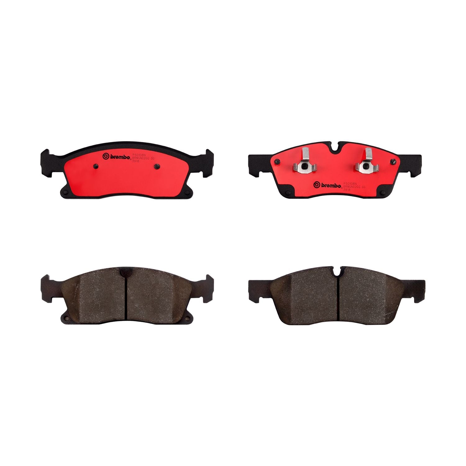 PRIME Ceramic Front Disc Brake Pad Set - P50108N_02