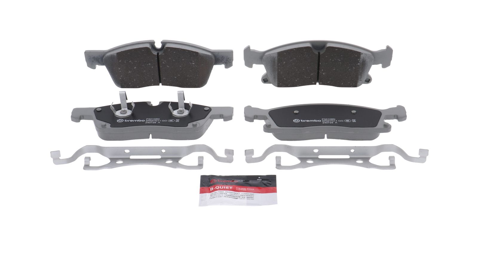 PRIME Ceramic Front Disc Brake Pad Set - P50108N_03