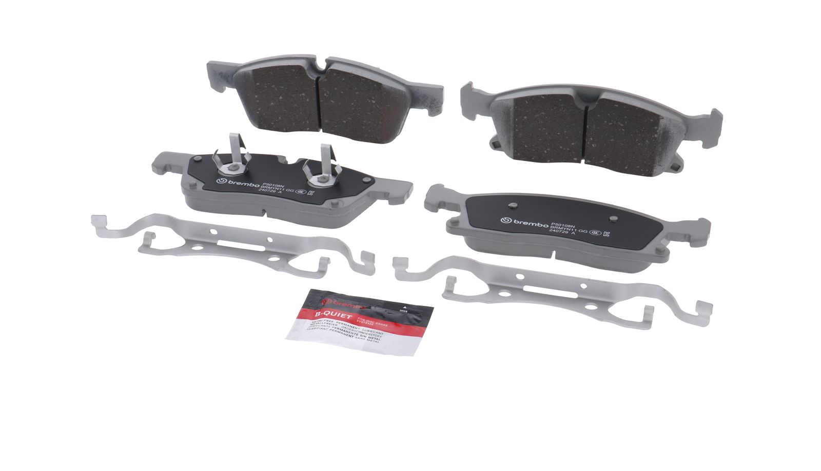 PRIME Ceramic Front Disc Brake Pad Set - P50108N_04