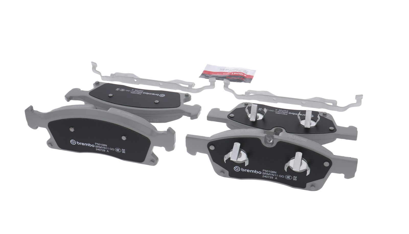 PRIME Ceramic Front Disc Brake Pad Set - P50108N_16
