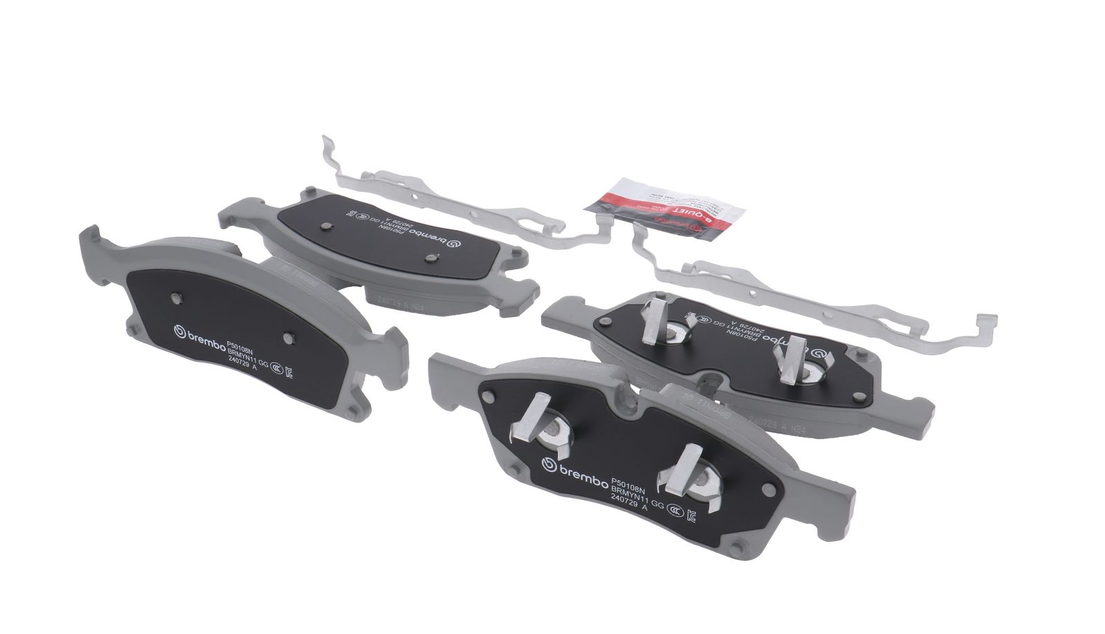 PRIME Ceramic Front Disc Brake Pad Set - P50108N_17