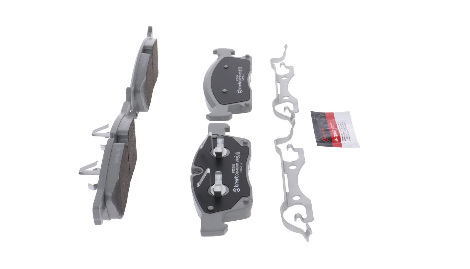 PRIME Ceramic Front Disc Brake Pad Set - P50108N_21
