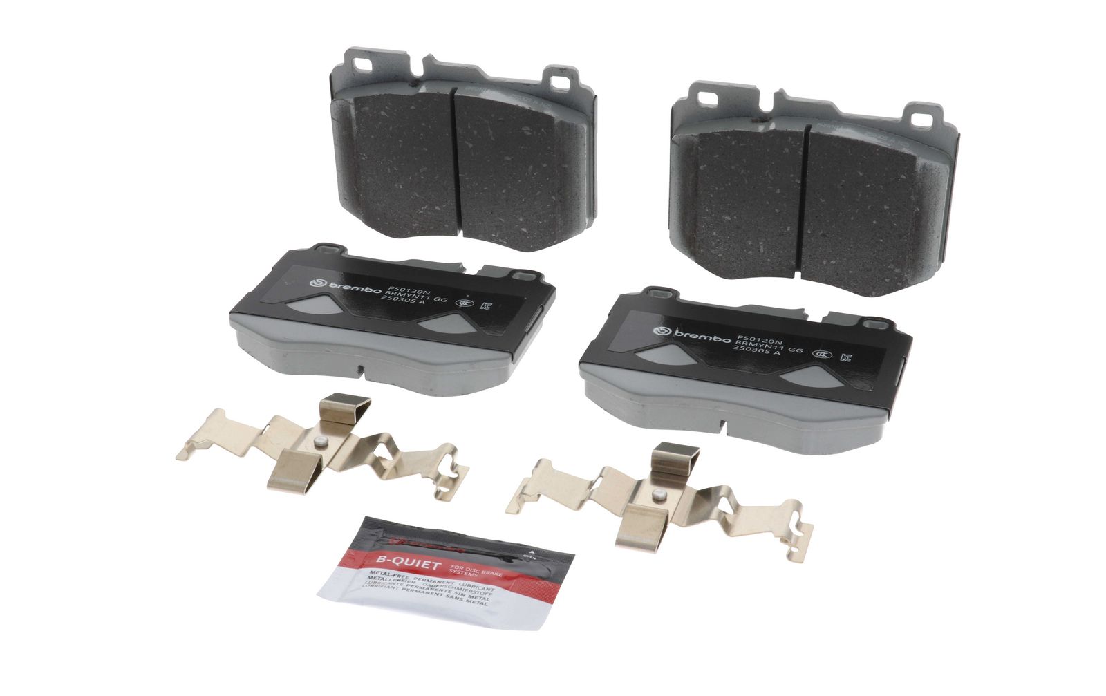 PRIME Ceramic Front Disc Brake Pad Set - P50120N_03