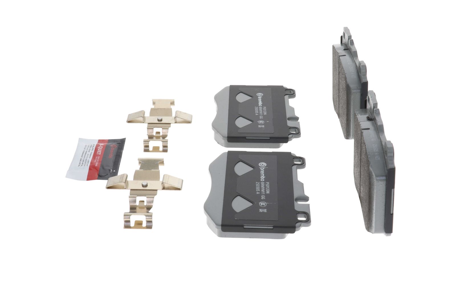 PRIME Ceramic Front Disc Brake Pad Set - P50120N_08
