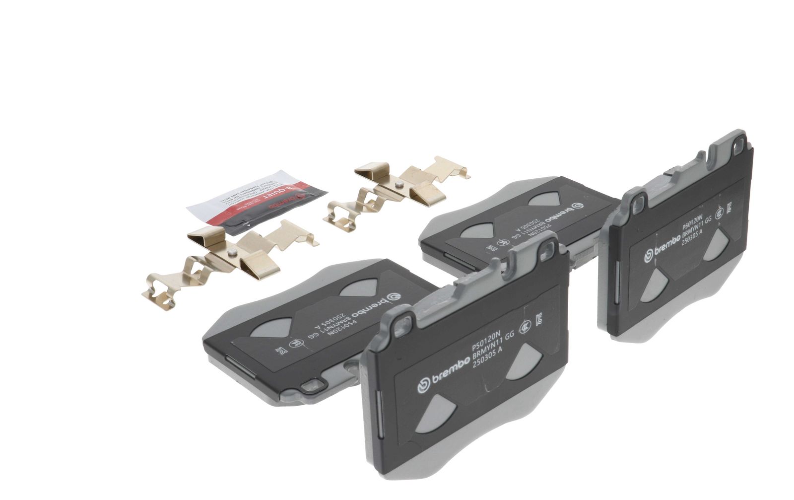 PRIME Ceramic Front Disc Brake Pad Set - P50120N_11