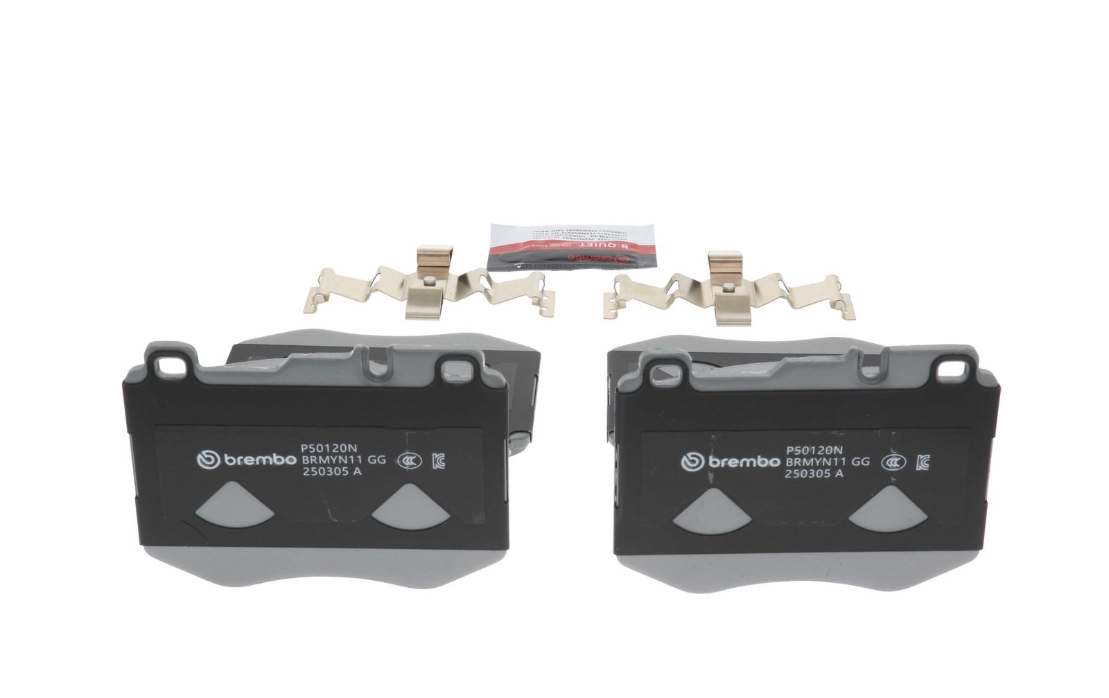 PRIME Ceramic Front Disc Brake Pad Set - P50120N_14