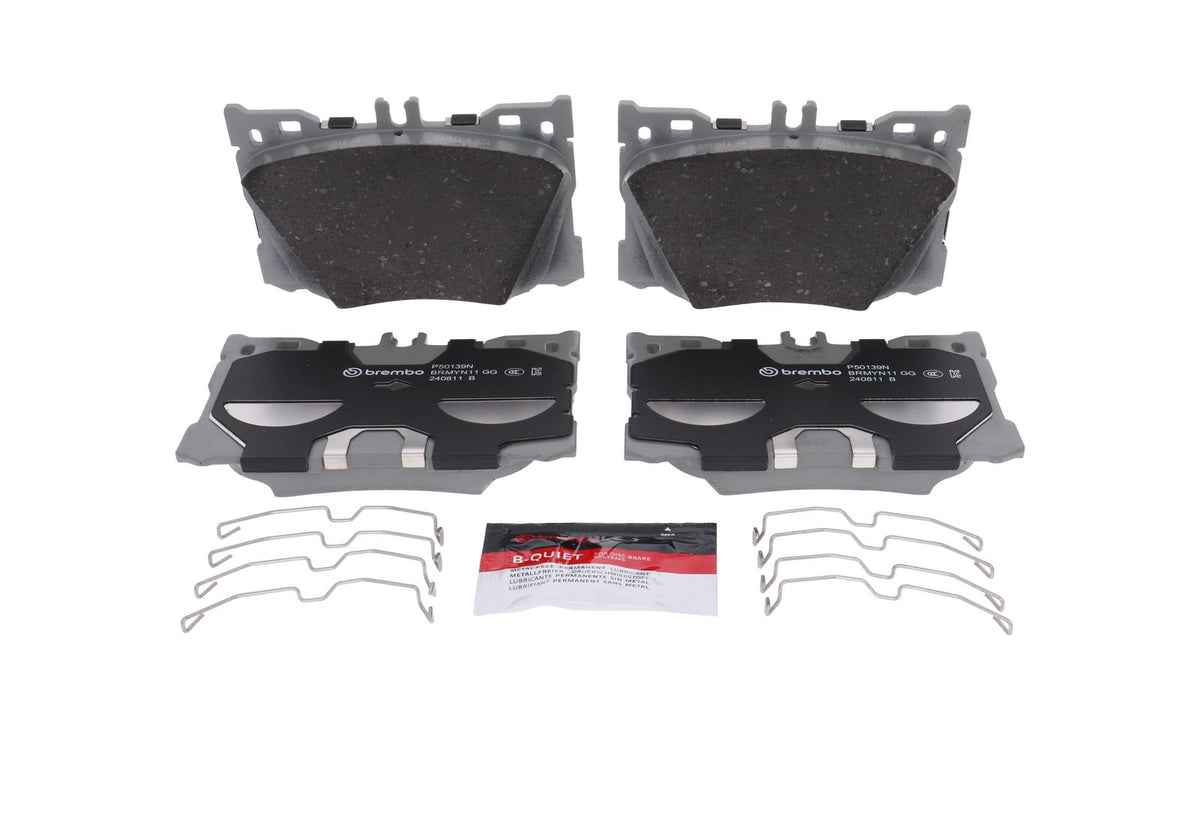 PRIME Ceramic Front Disc Brake Pad Set - P50139N_07