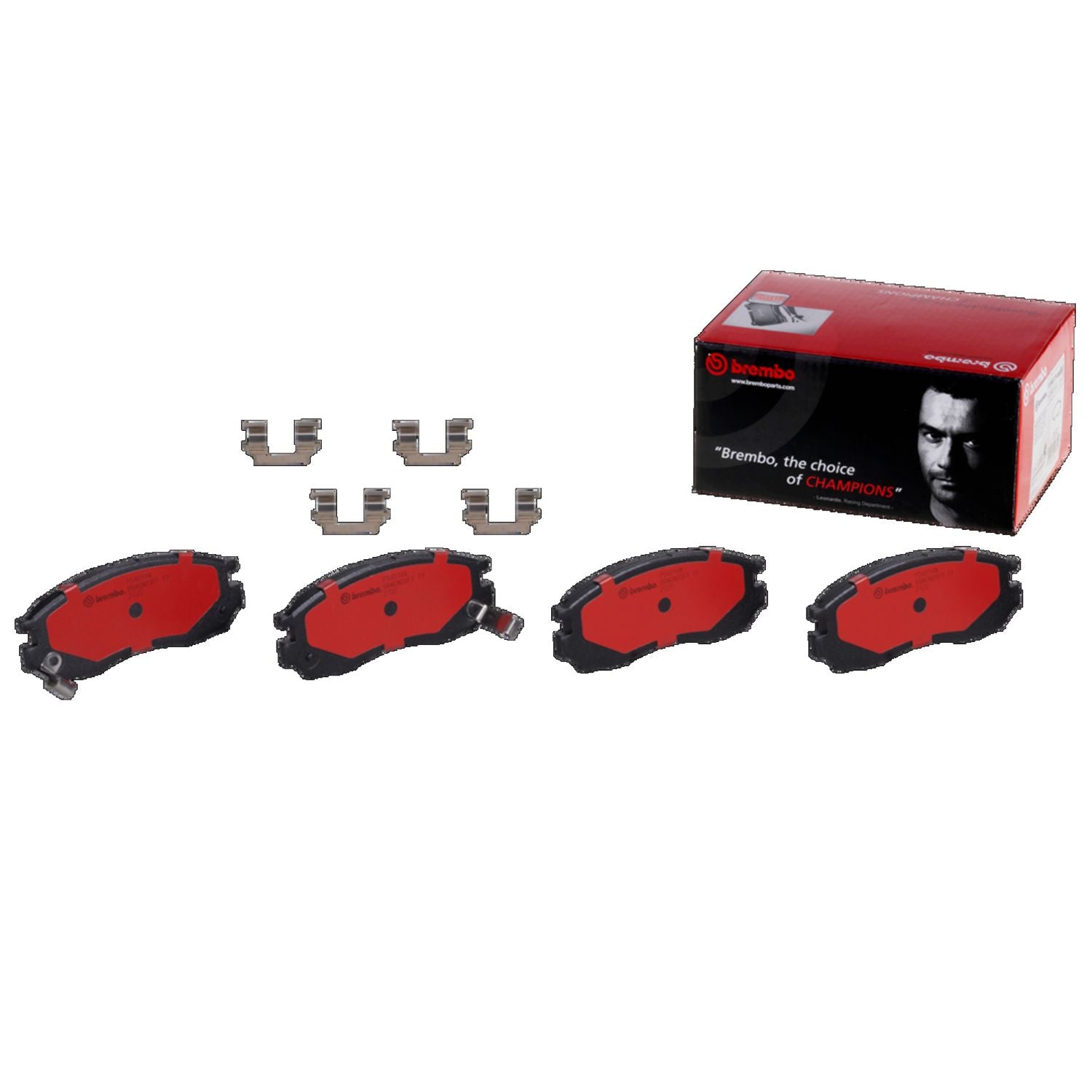 PRIME Ceramic Front Disc Brake Pad Set - P54014N_02
