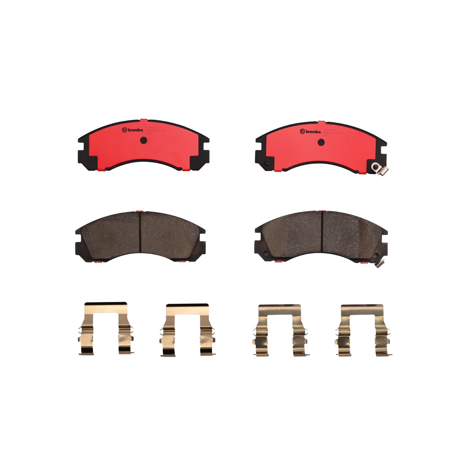 PRIME Ceramic Front Disc Brake Pad Set - P54017N_01