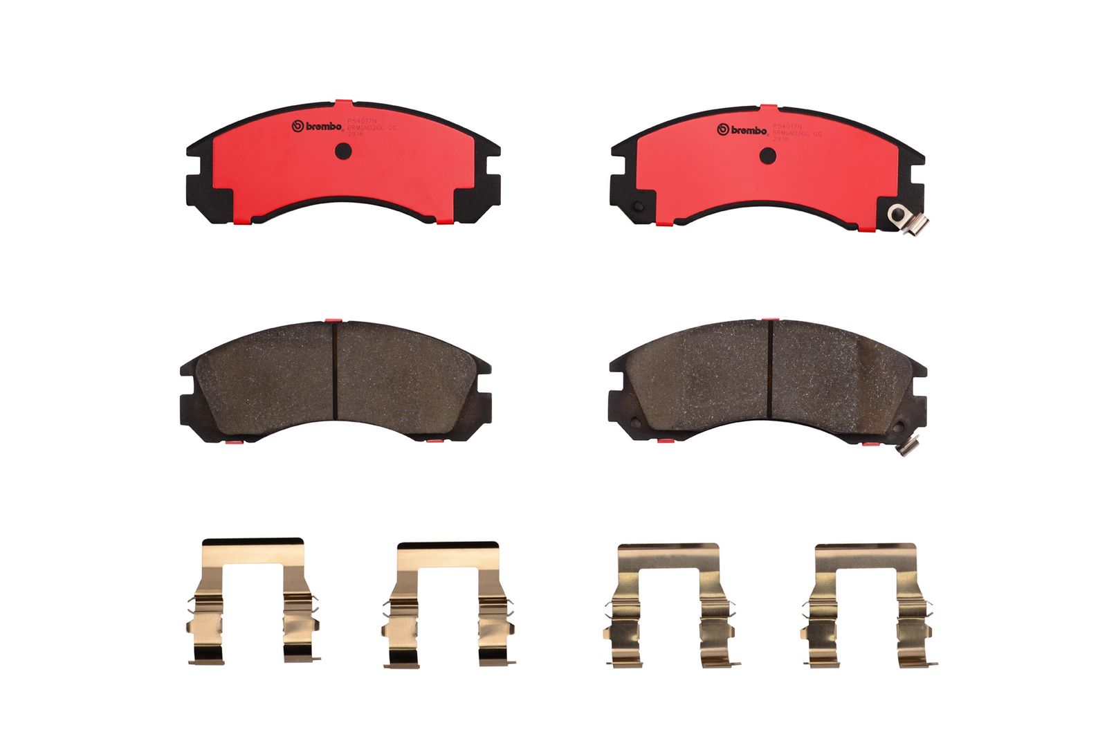PRIME Ceramic Front Disc Brake Pad Set - P54017N_01