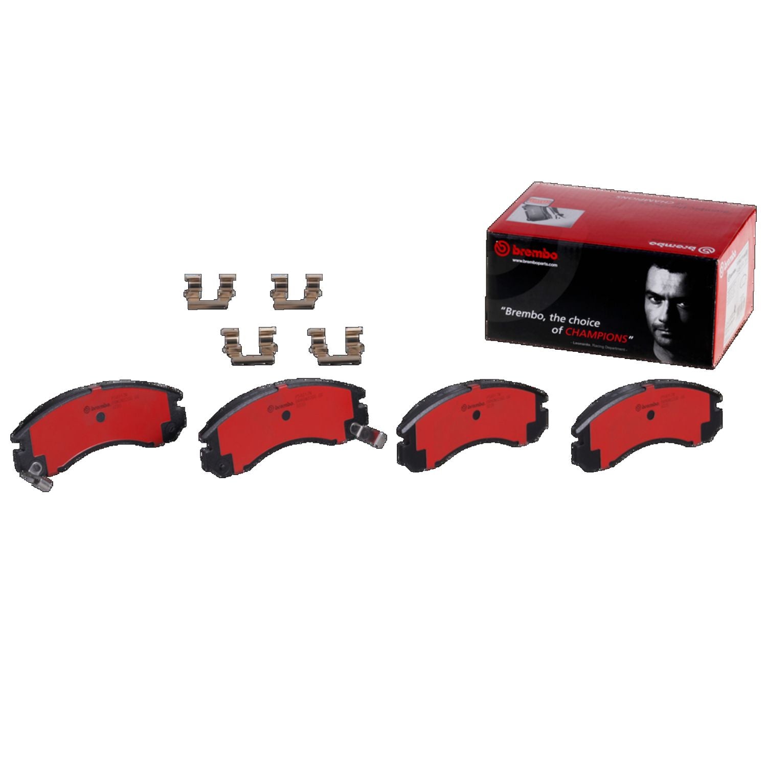 PRIME Ceramic Front Disc Brake Pad Set - P54017N_02