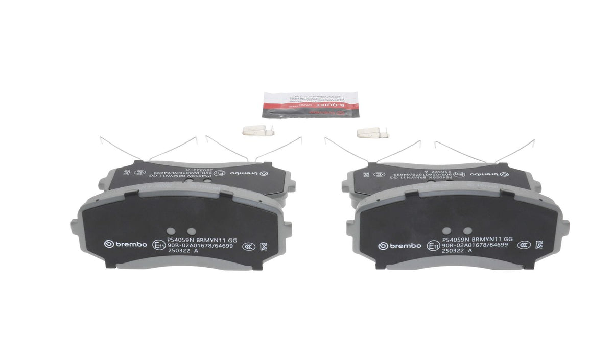 PRIME Ceramic Front Disc Brake Pad Set - P54059N_19