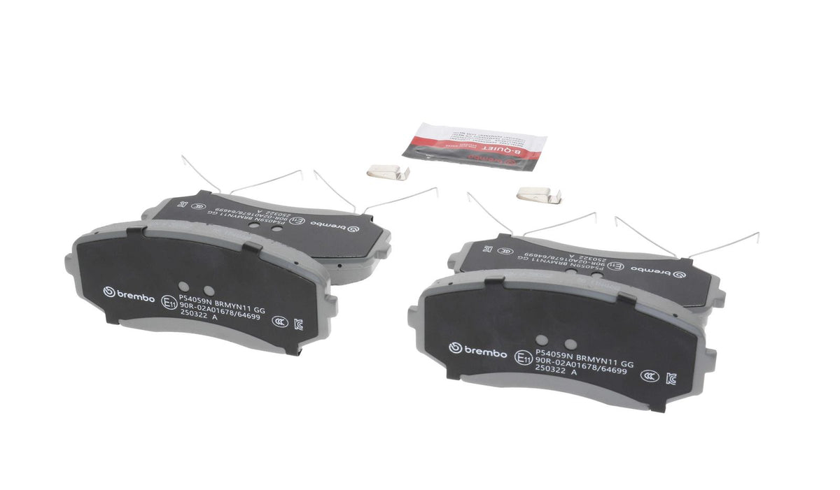 PRIME Ceramic Front Disc Brake Pad Set - P54059N_20