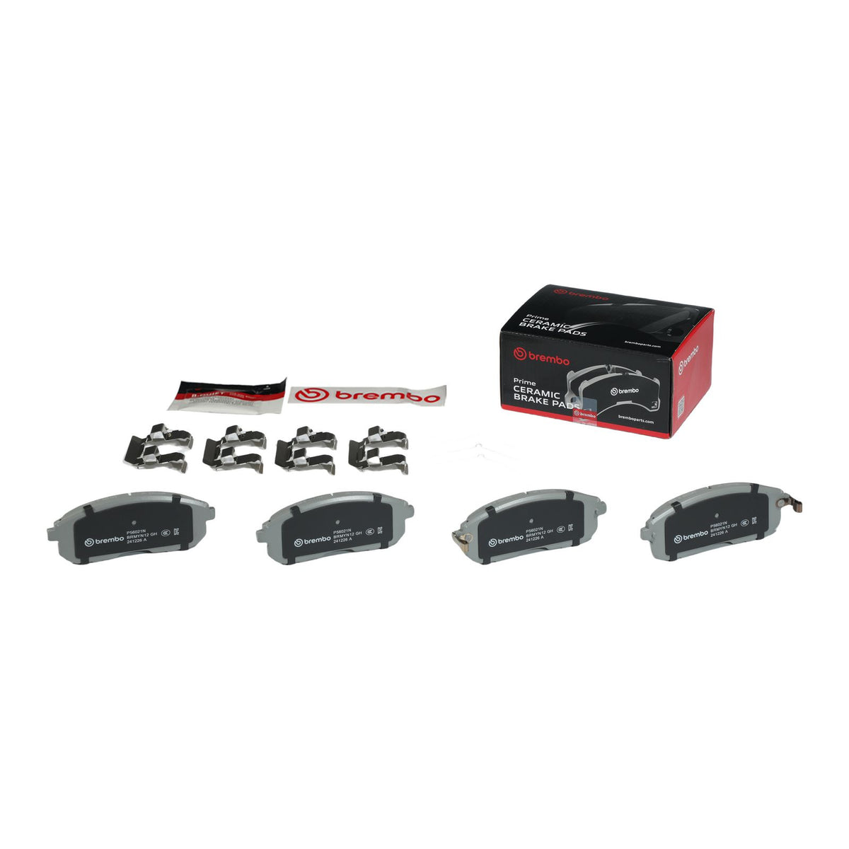 PRIME Ceramic Front Disc Brake Pad Set - P56021N_03