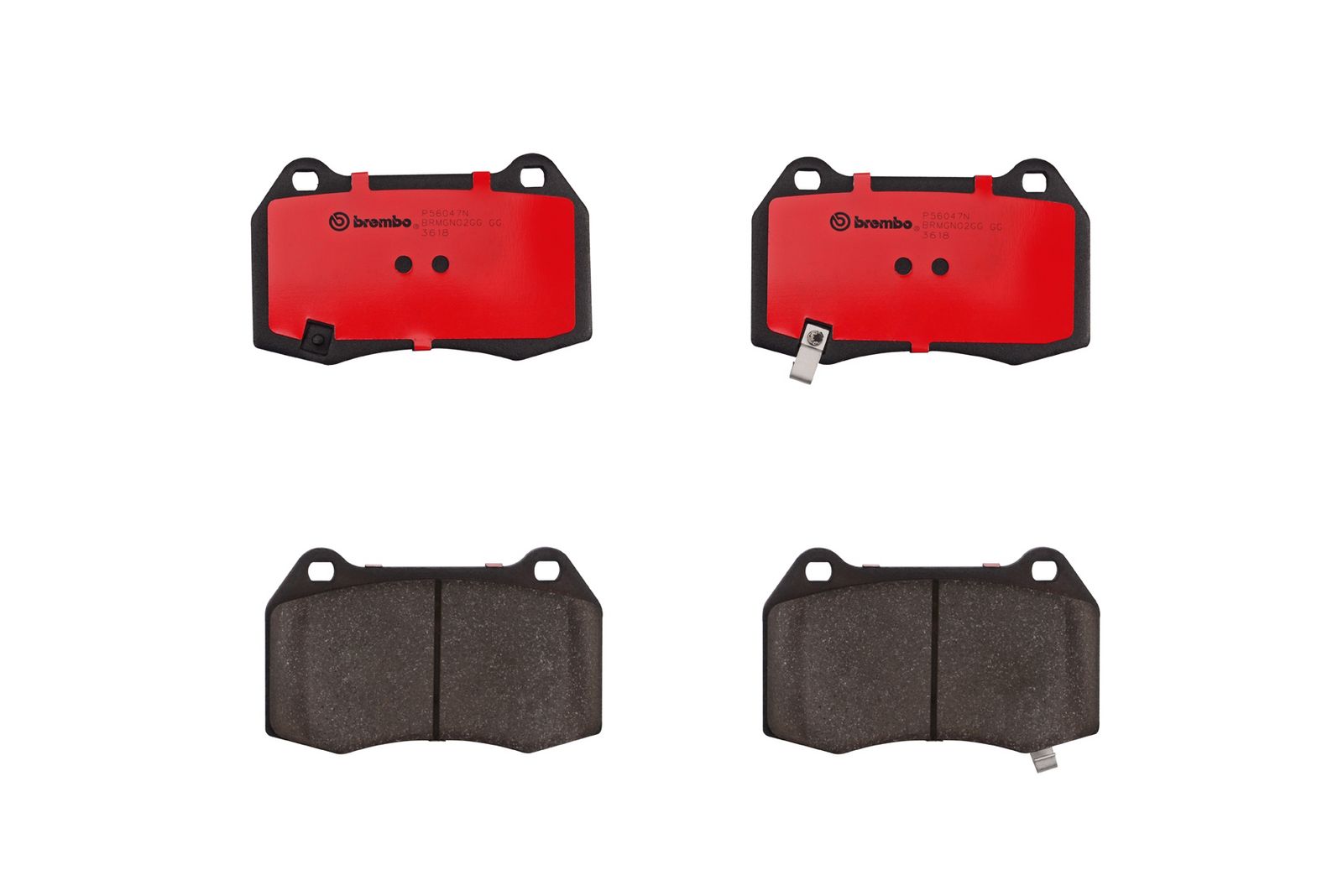 PRIME Ceramic Front Disc Brake Pad Set - P56047N_01