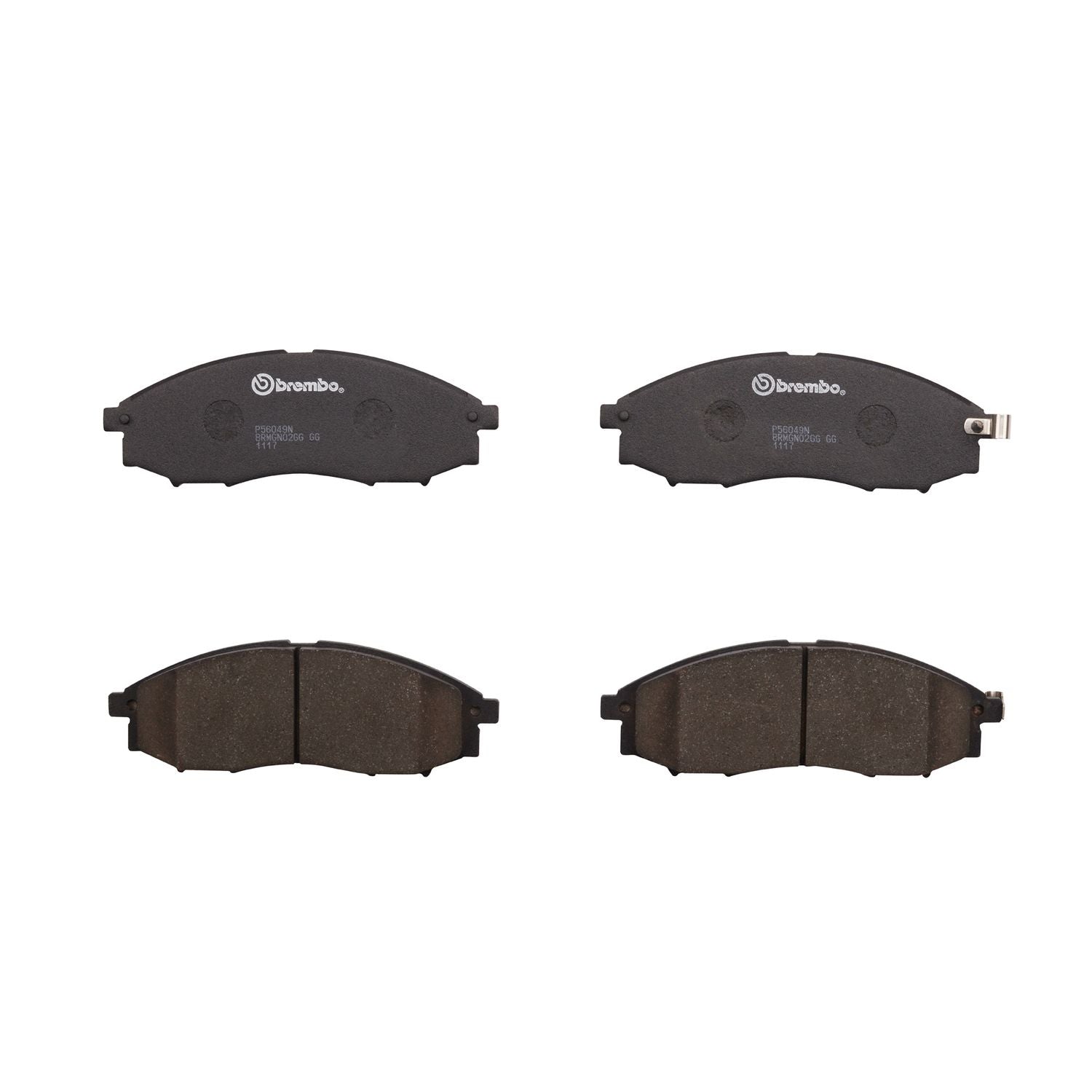PRIME Ceramic Front Disc Brake Pad Set - P56049N_01
