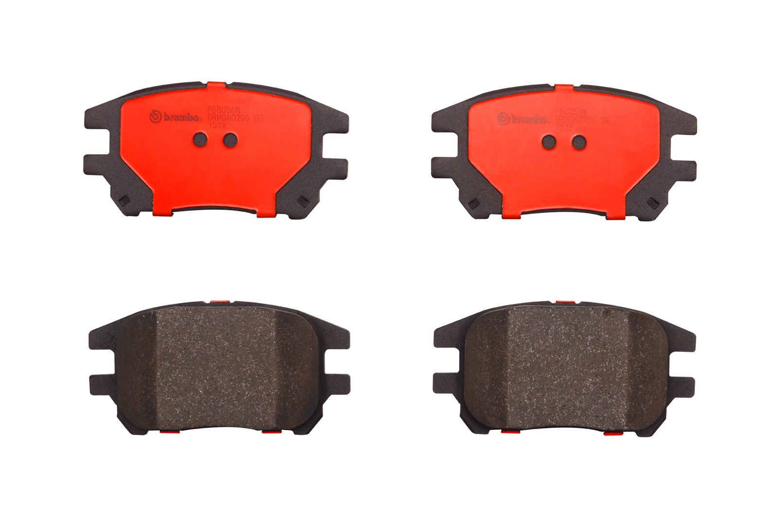 PRIME Ceramic Front Disc Brake Pad Set - P56050N_01