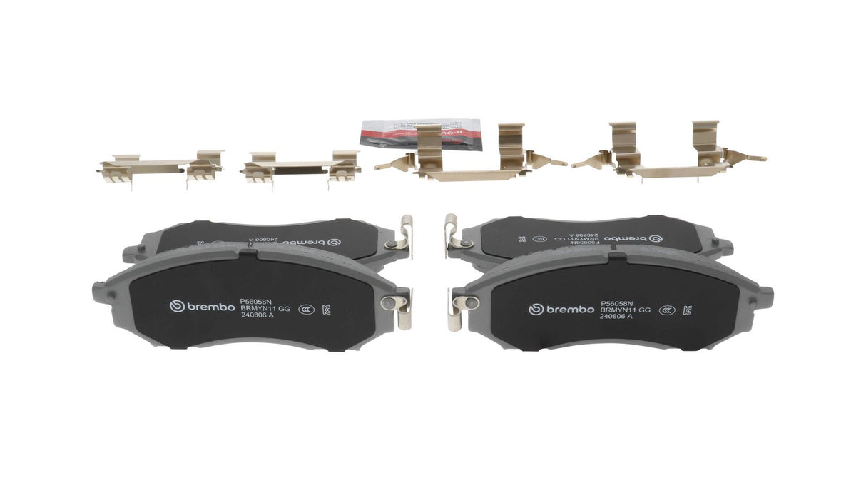 PRIME Ceramic Front Disc Brake Pad Set - P56058N_19