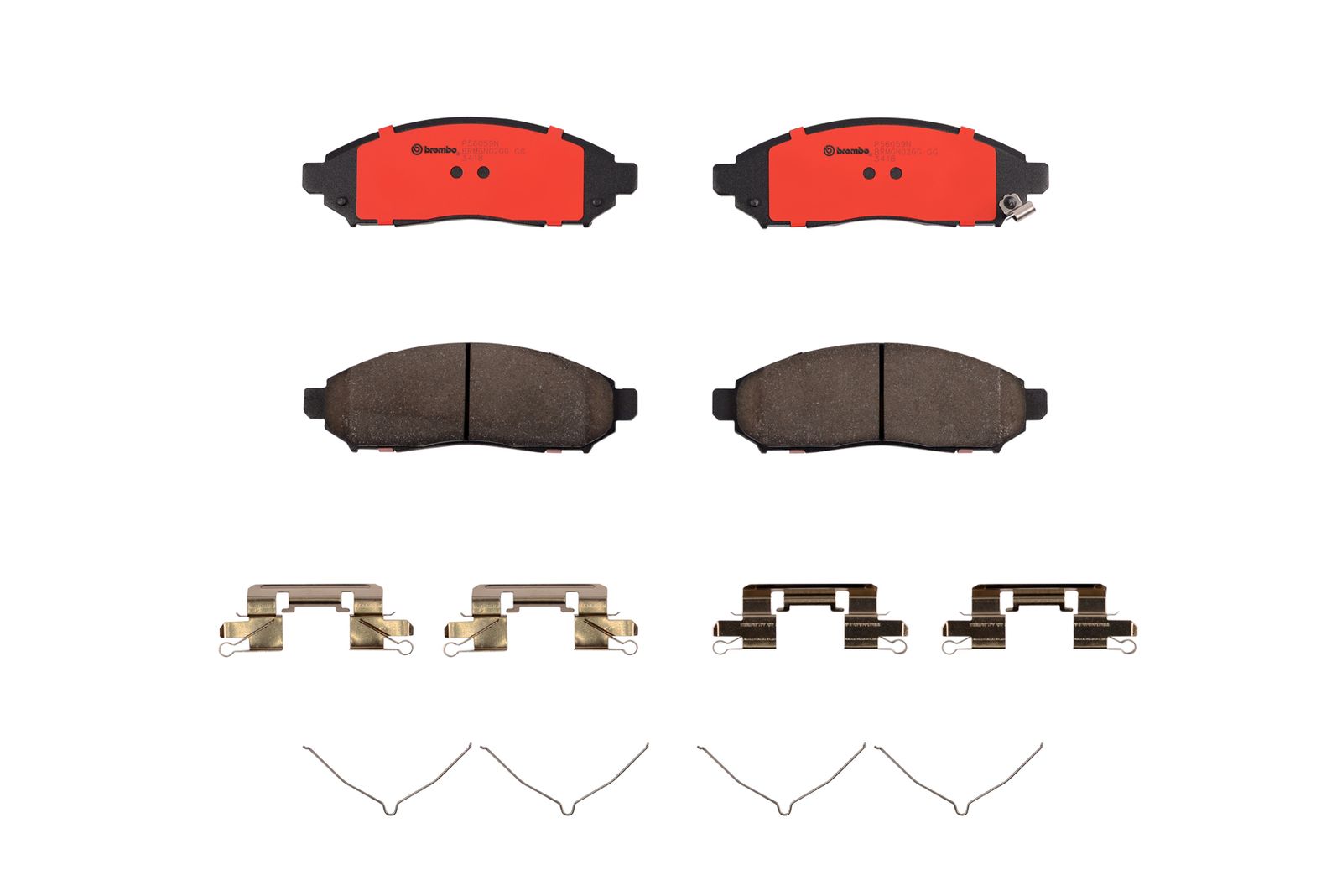 PRIME Ceramic Front Disc Brake Pad Set - P56059N_01