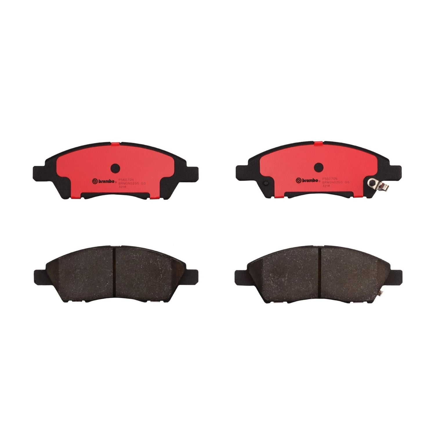PRIME Ceramic Front Disc Brake Pad Set - P56070N_02