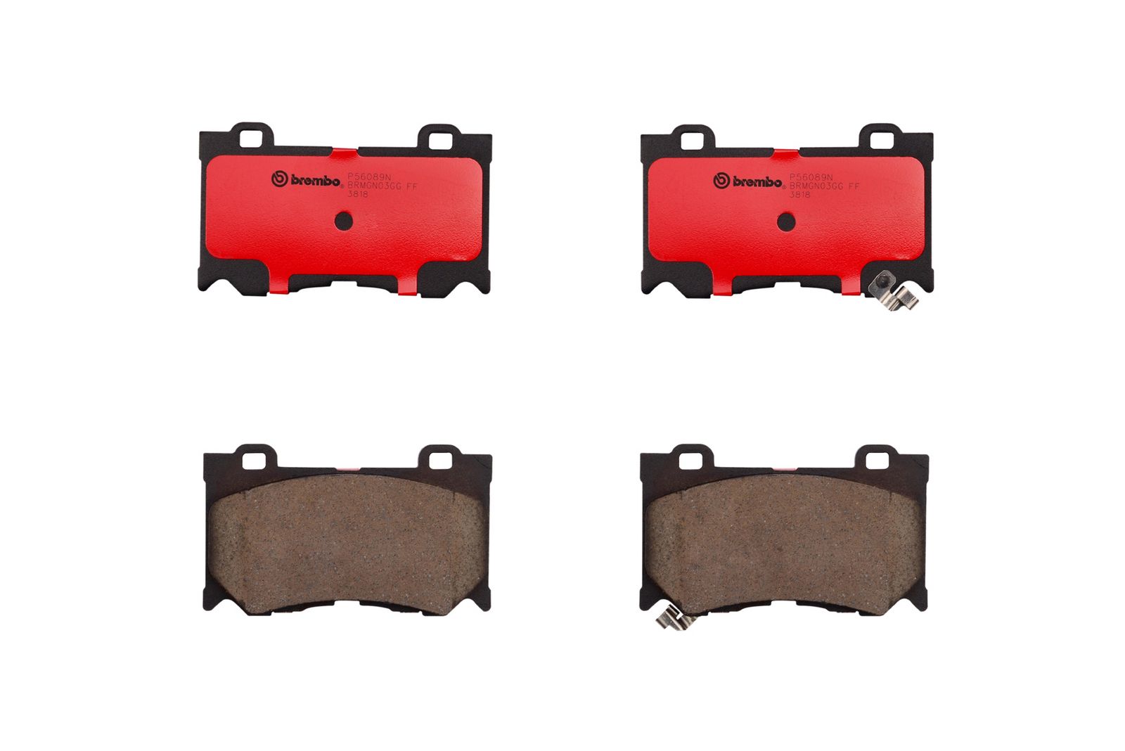 PRIME Ceramic Front Disc Brake Pad Set - P56089N_01