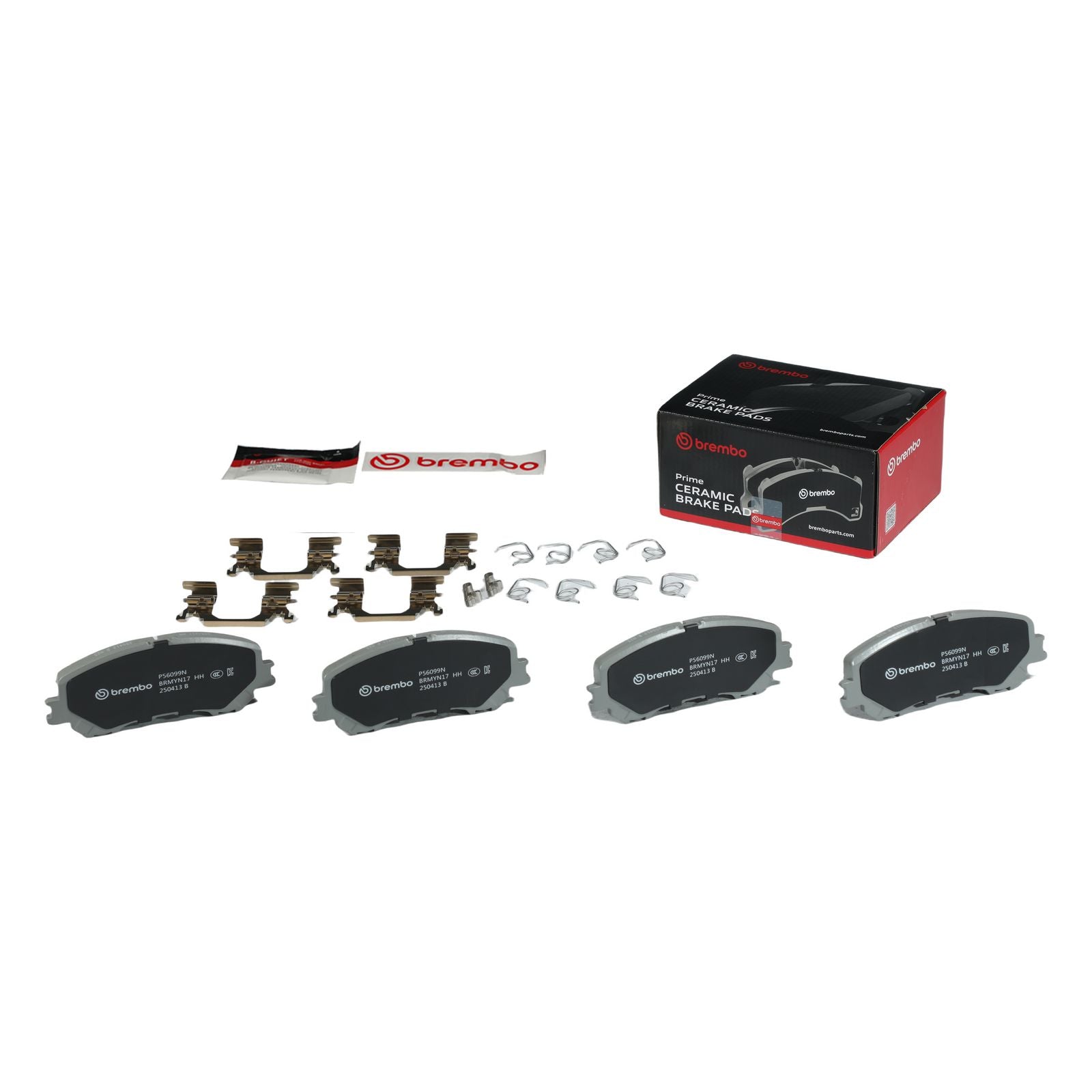 PRIME Ceramic Front Disc Brake Pad Set - P56099N_03