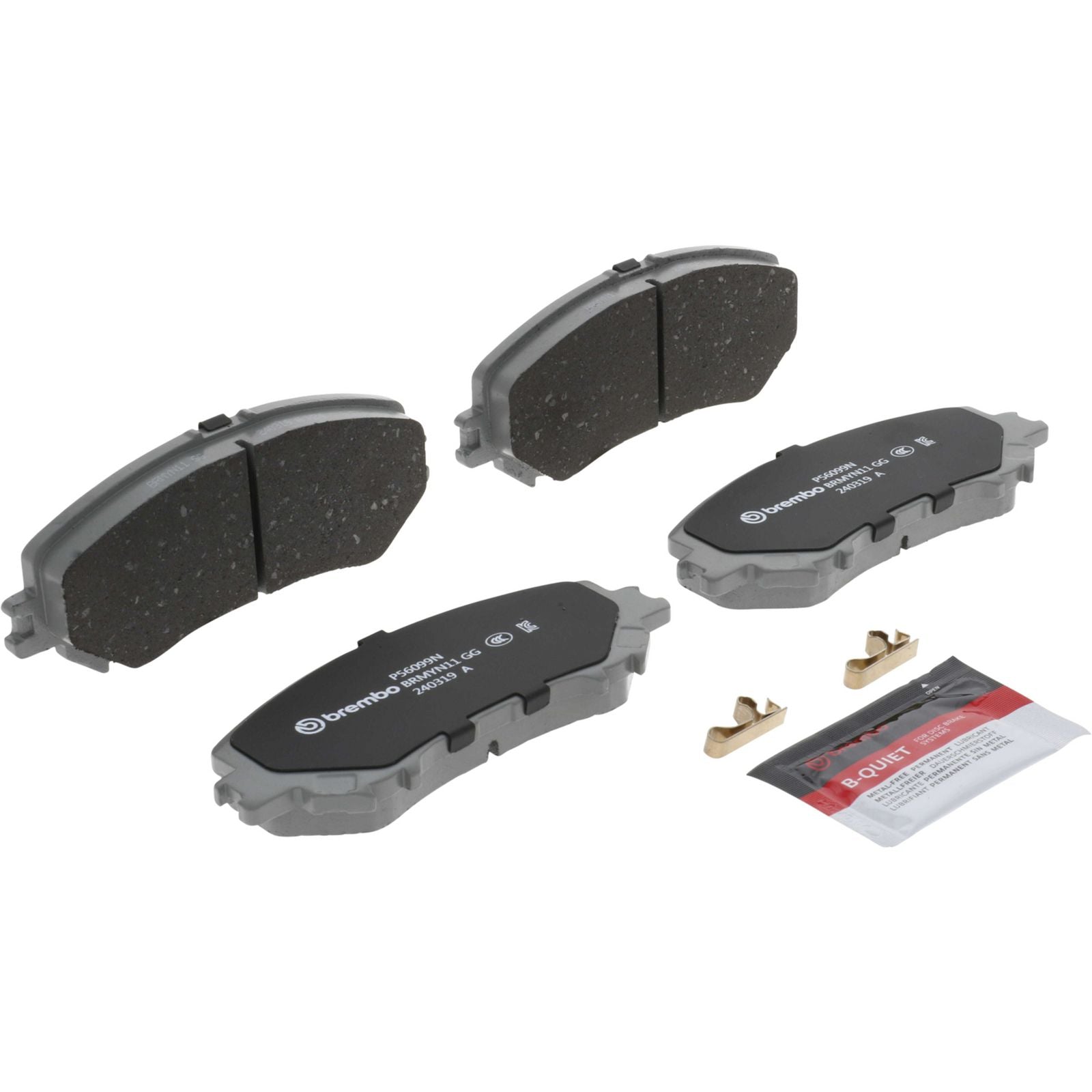 PRIME Ceramic Front Disc Brake Pad Set - P56099N_06